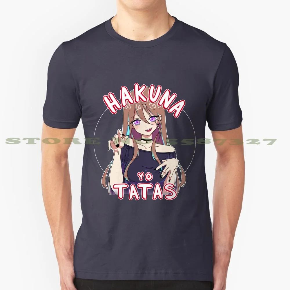 Hakuna Yo Tatas ( Type 1 ) 100% Cotton T-Shirt Loud Quote Edgy Comic Original Four Quarters Nana Anime Girl Hakuna Yo Tatas