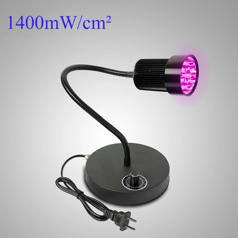 395nm UV LED 경화 램프, 365nm, 405nm, 조정 가능한 에너지 수리, 자외선 녹색 오일, 솔더 스크린 접착제, PCB 본딩