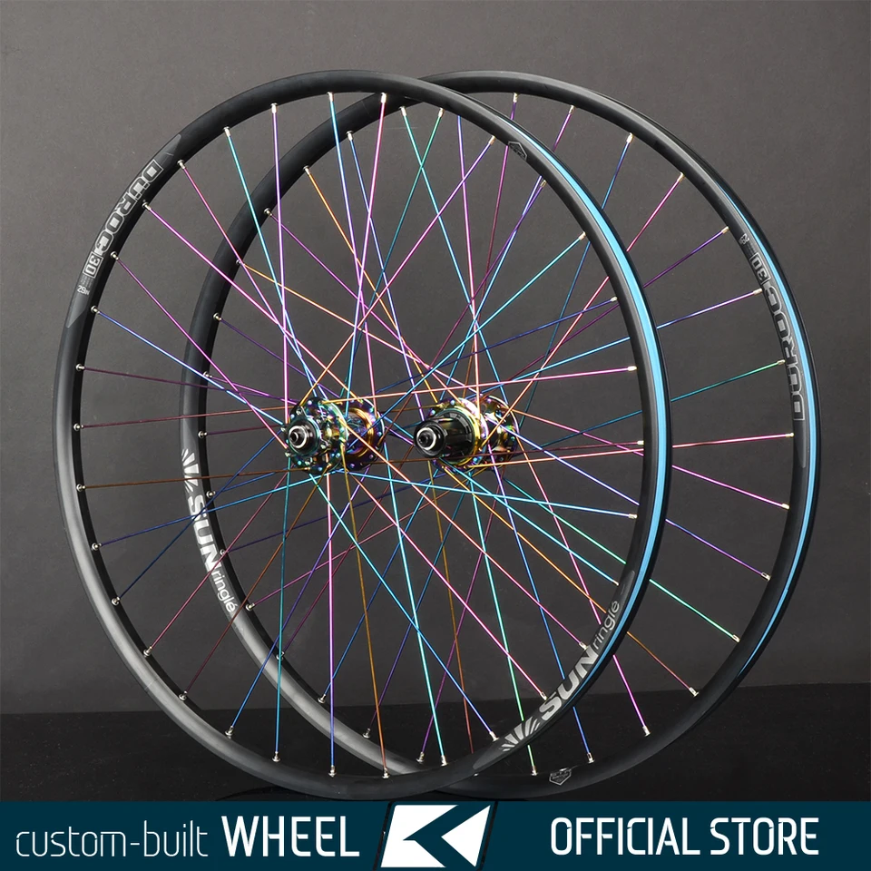 カスタムMTB自転車ホイールセット Koozer XM490ハブ Duroc 30 35 40