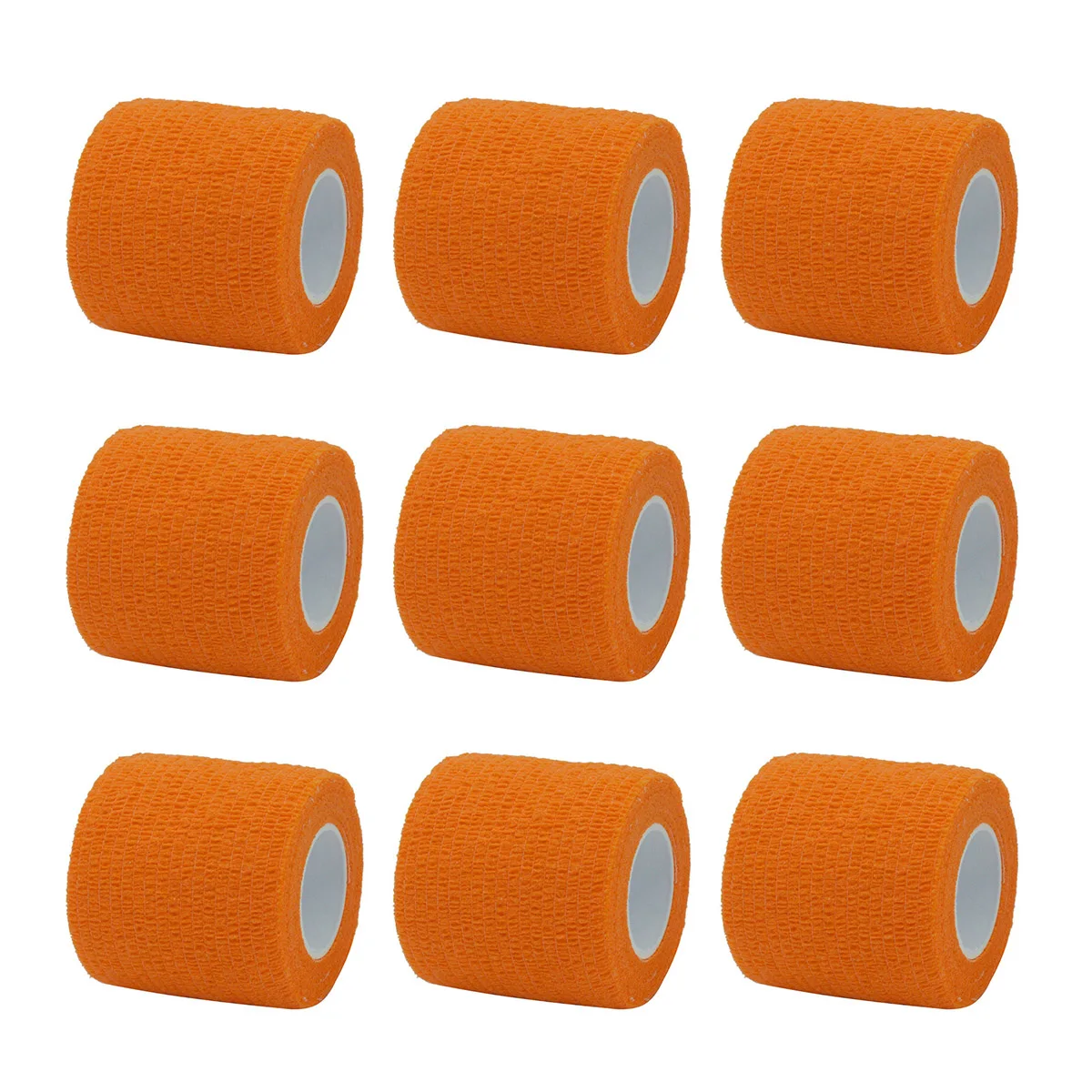 

1/6/10Pcs Orange Sport Self Adhesive Elastic Bandage Wrap Tape Elastoplast For Knee Support Pads Finger Ankle Palm