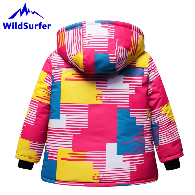 Chaquetas de esquí con calefacción USB para niños y niñas, chaquetas cálidas a prueba de viento para esquí y nieve, trajes de Snowboard, W305