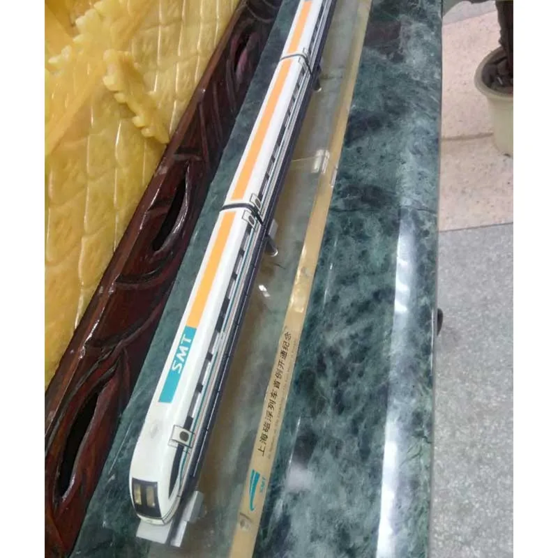 44 Cm 1/180 Scale Die-cast Alloy Train Shanghai Maglev Train Model Adult Children Toys High-end Gift Collection Home Decoration