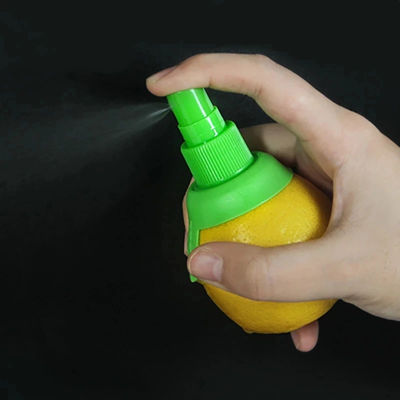 Portable Orange Juice Squeeze Juice Juicer Lemon Spray Mist Orange Fruit Squeezer Sprayer Home Kitchen Cooking Tool Nozzle