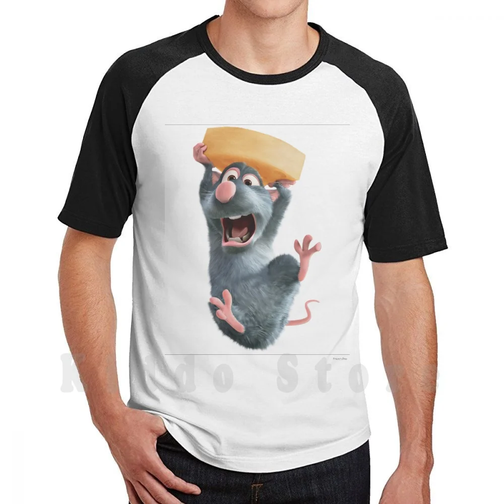 Ratatouille Film Cheese Mouse T Shirt Men Cotton Cotton S-6xl Ratatouille Film Cheese Mouse