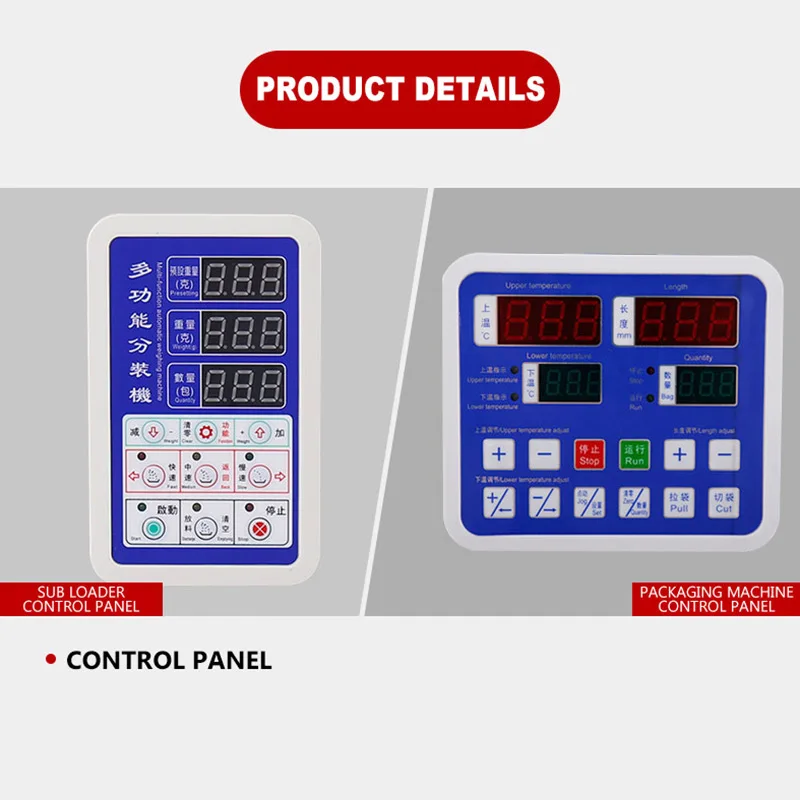 Automatic Plastic Bag Sealer Filling Packaging Machine Commercial Bagging Tea Sealing Bagging Machine