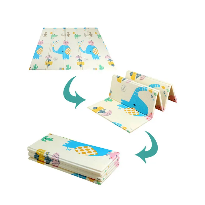 Large Size Foldable Cartoon Baby Play Mat Xpe Puzzle Children\'s Mat Baby Climbing Pad Kids Rug Baby Games Mats Toys For Children