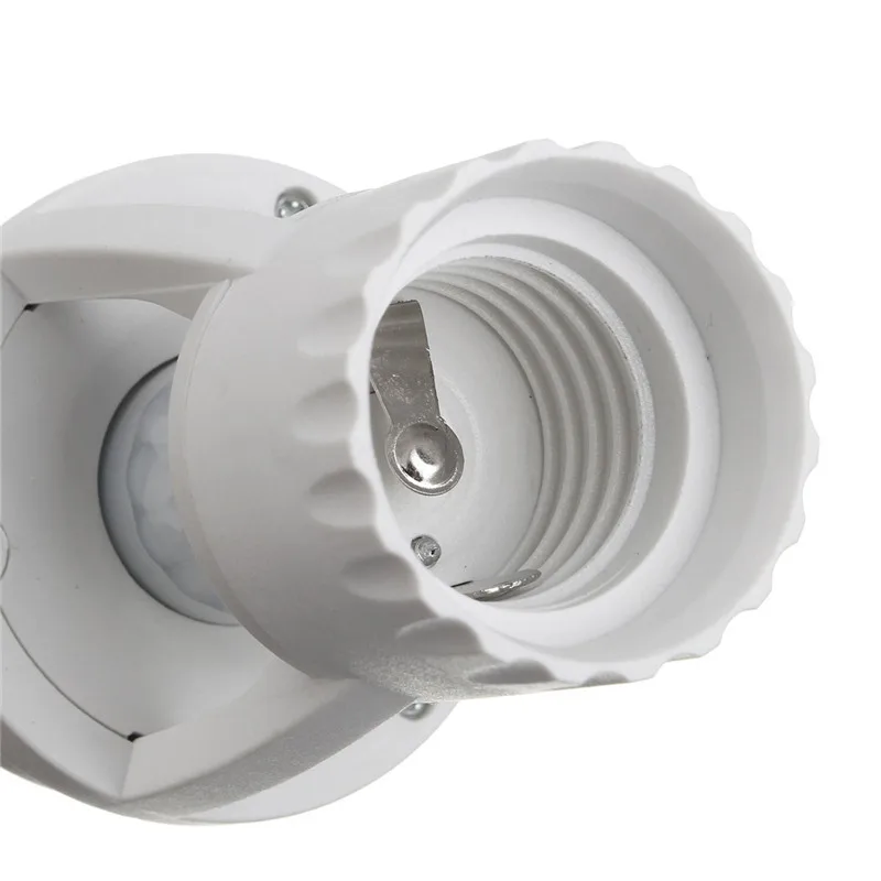 1 قطعة AC 110V-240V 60W PIR التعريفي الأشعة تحت الحمراء الحركة الاستشعار E27 LED مصباح قاعدة حامل W/ضوء التحكم التبديل لمبة المقبس محول