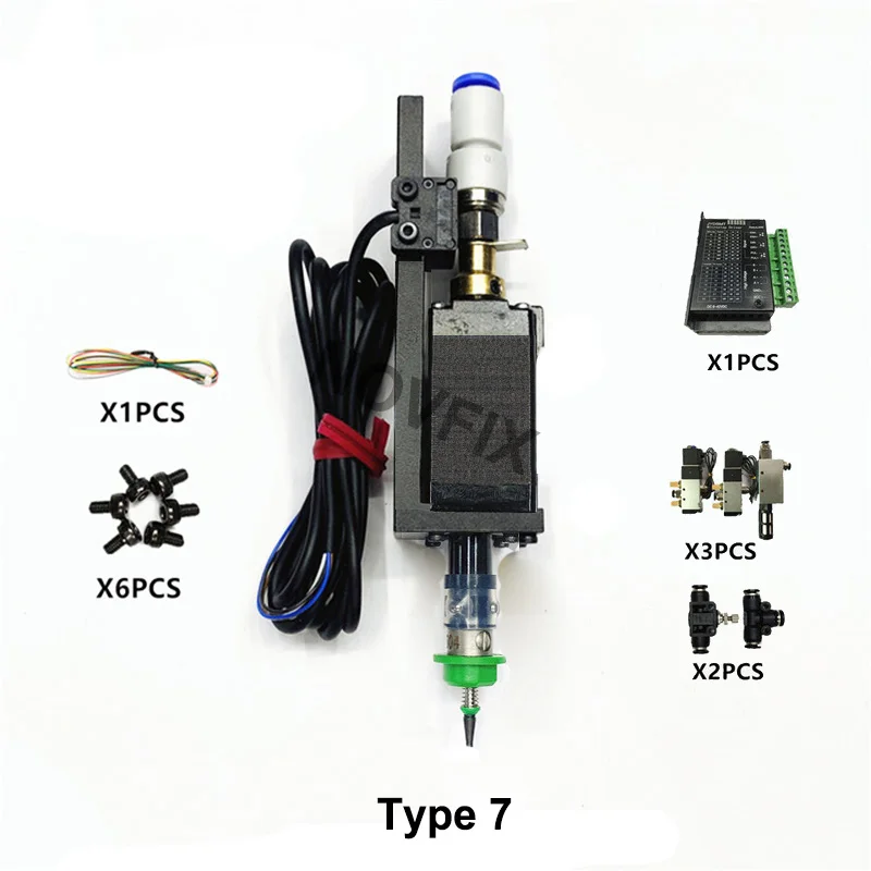 SMT HEAD Nema8 hollow shaft stepper for pick place head SMT DIY mountor 5mm special connector nozzle rotary joint