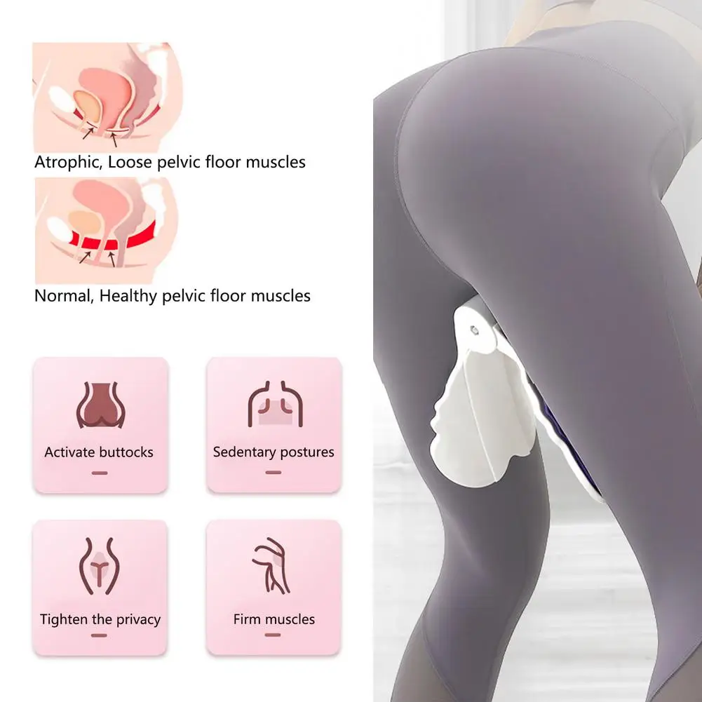 

Postpartum Care Pelvic Floor Muscle Training Device Pregnant Woman Postpartum Care Thigh Buttocks Trainer Exercise Equipment