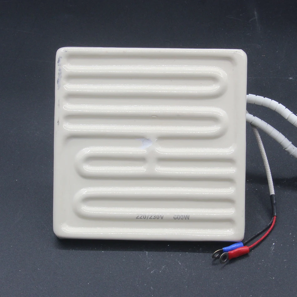 IR Infrared Top Heater Ceramic Heating Hot Plate 120*120MM 220V 600W For Gordak 863 Soldering BGA Rework Station