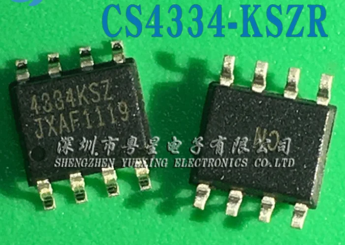 Mxy 10PCS  CS4334-KSZ SOP8 CS4334 SOP 4334KSZ SMD CS4334KSZ new and original