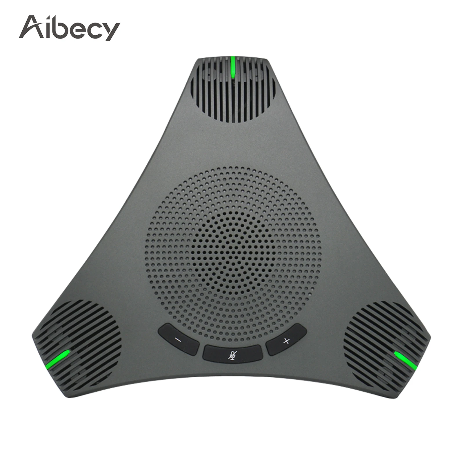 Aibecy USB Speakerphone Conference Microphone Omnidirectional Computer Mic 360° Voice Pickup Skype/Video Conference/OnlineCourse