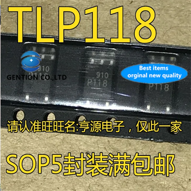 

10Pcs TLP118 P118 SOP-5 20m high speed optocoupler isolator in stock 100% new and original