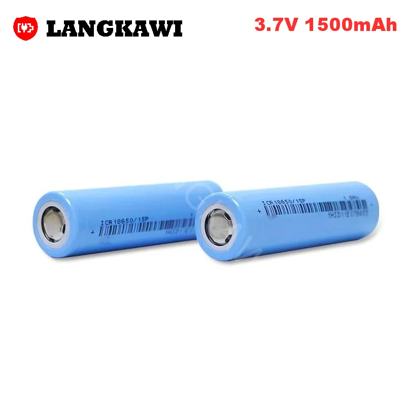 high current rechargeable lithium ion battery 3.7V1500mah 18650 battery for flashlight power tools Electric scooter