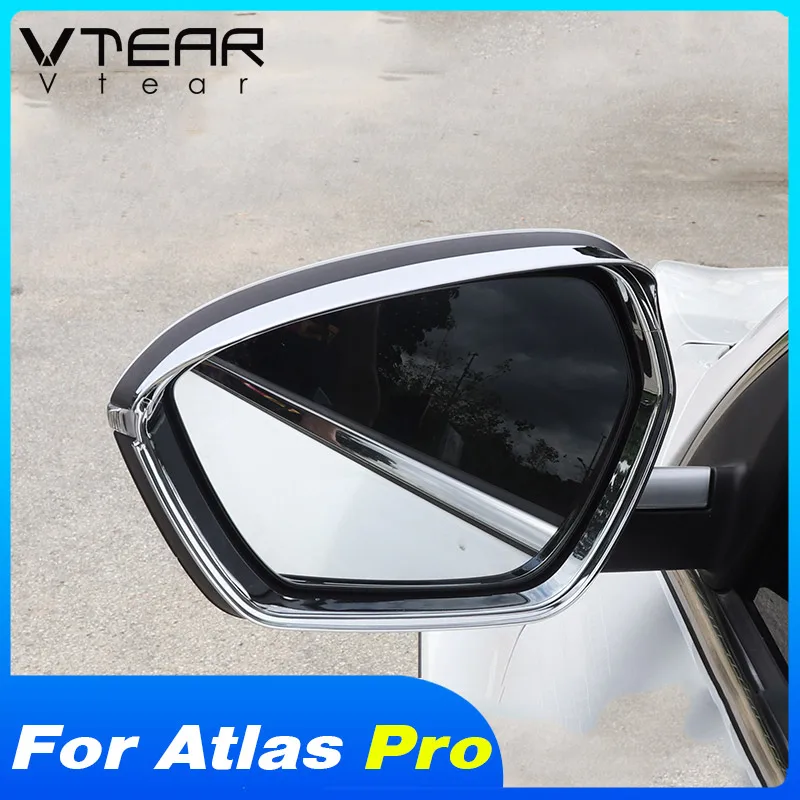 

Vtear Car Rearview Mirror Visor Exterior Rainproof Rear View Rain Shield Accessories For Geely Atlas Azkarra Pro Belgee X70 2023