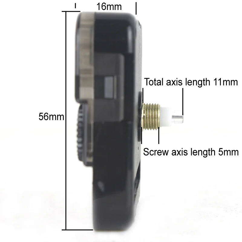 Ostar Silent Movement Plastic Mechanism With Hands Accessory Quartz DIY Clock Kits F333