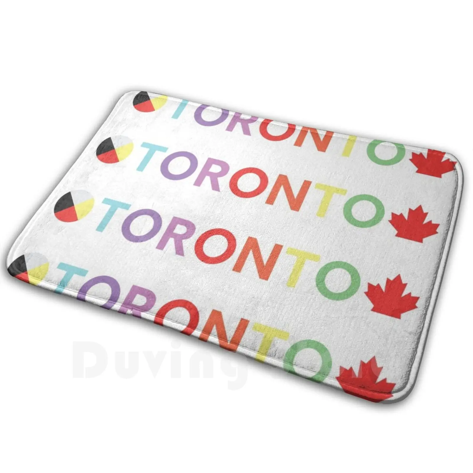 

Iconic Toronto Sign Carpet Mat Rug Cushion Soft Toronto Sign Toronto Ontario Canada Ttc Streetcar Queen West Toronto
