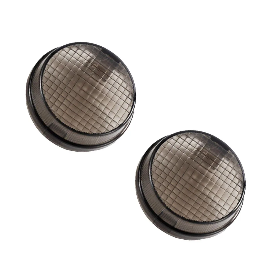 Front Rear Turn Signal Lens Indicator Blinker Light Covers for Honda Kawasaki Cruisers Vulcan VN VT VTX 1300 1600 1800 Classic