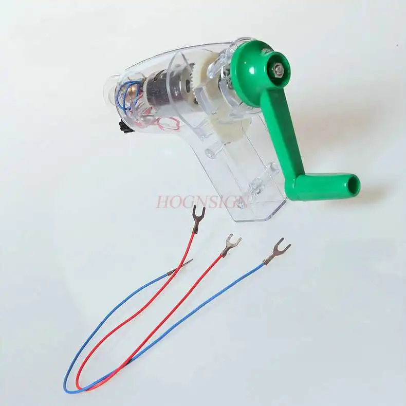 

Модель ручного генератора, физический электромагнитный обучающий инструмент для начальной школы, научный тип мощности