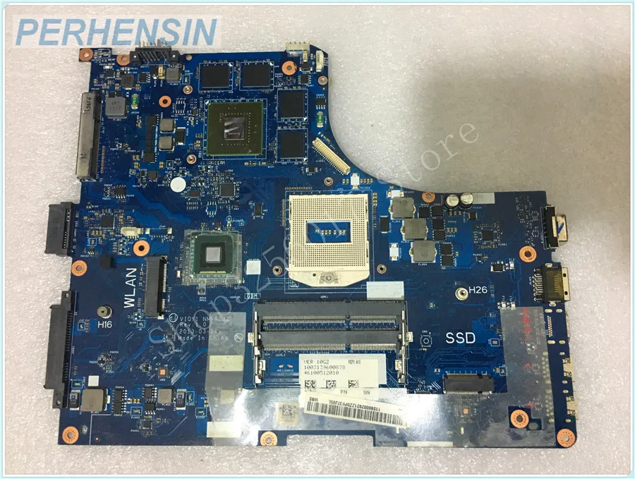 FOR Lenovo FOR IdeaPad Z510P  Y510P laptop motherboard 10G2 NM-A032 VIQY1 NON-integrated S947 90002921 Tested Fast Shipping