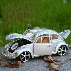 Promotional 1:18 simulation retro classic car alloy model,collection gift beetle car model, children's gift toys,free shipping