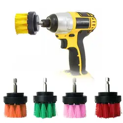 75%  Dropshipping!!2 inch Plastic Furniture Car Interiors Cleaning Dust Remover Power Drill Brush