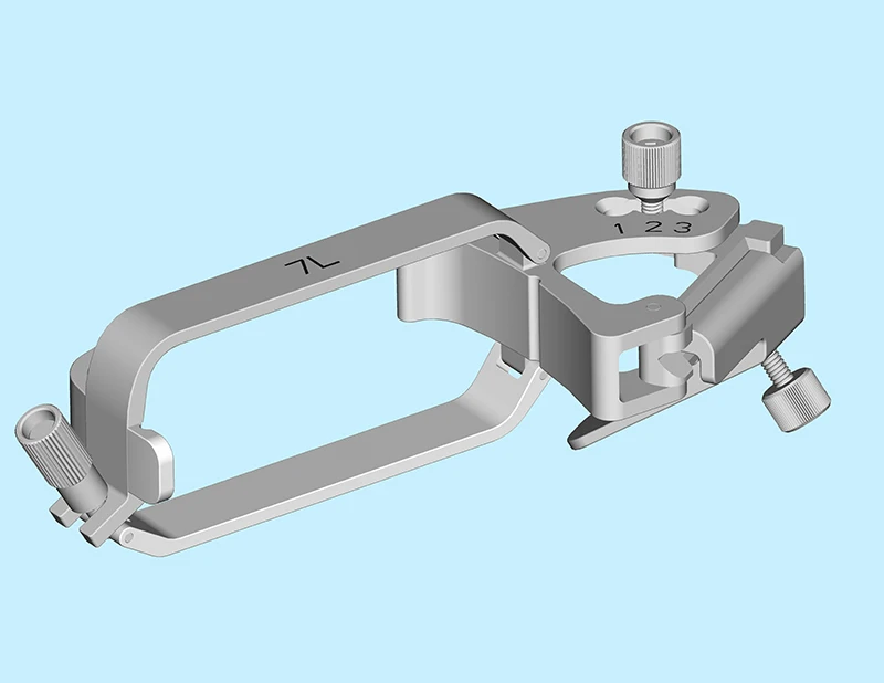 Suitable for GE-7L Ultrasonic Probe Metal Piercing Frame B Ultrasound Piercing Frame Guide Frame