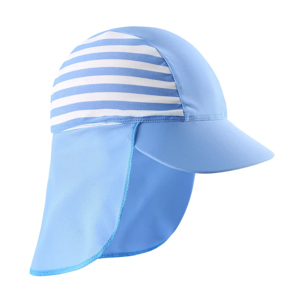 Cuffia da nuoto cappello da sole per bambini estate cappelli sportivi per bambini asciugatura rapida costumi da bagno protezione solare Anti UV per