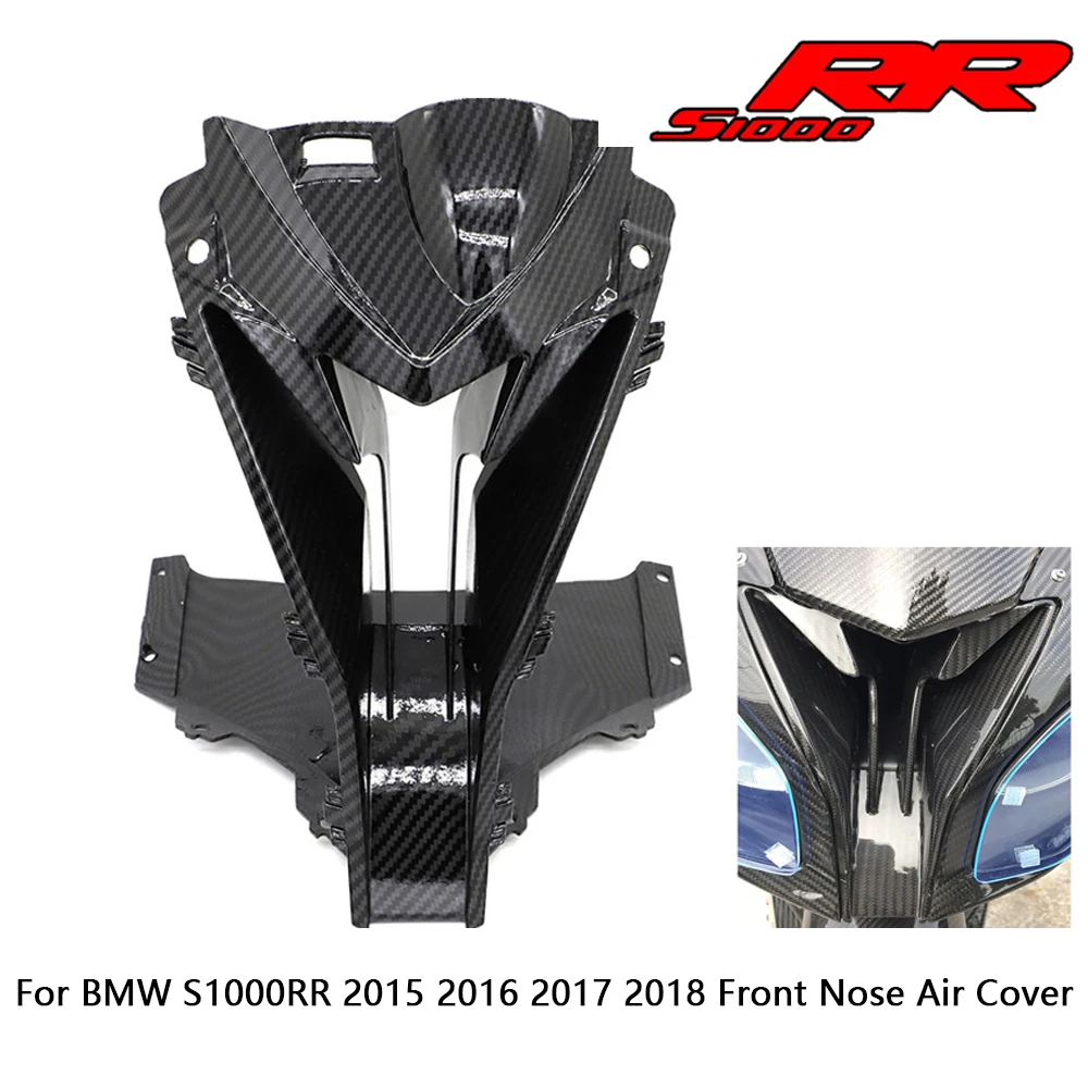 Motorcycle For BMW Model ABS Injection Material Carbon Fiber Headlight Sir Intake Cover S1000RR S1000 RR  S 1000RR 2015 -2018