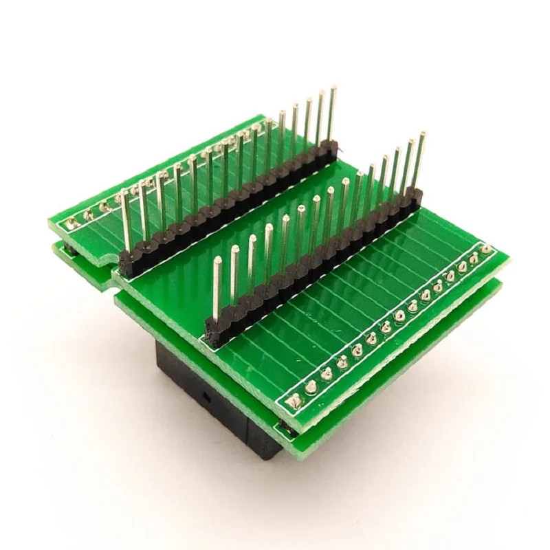 Imagem -02 - Passo 0.5 mm do Adaptador do Teste de Programação do Dip28 ic Tamanho do Corpo 5x5ic5500284-011-g Clamshell Smd Soquete do Teste de Smt Qfn28 Mlf28 Wlcsp28 ao