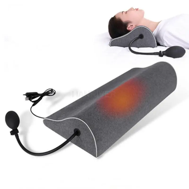 USB memory cotton hot compress traction pillow