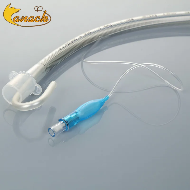 Medical Reinforced Endotracheal Tube Cuffed   ID3.0-9.0 Animal  Reinforced Endotracheal with bag