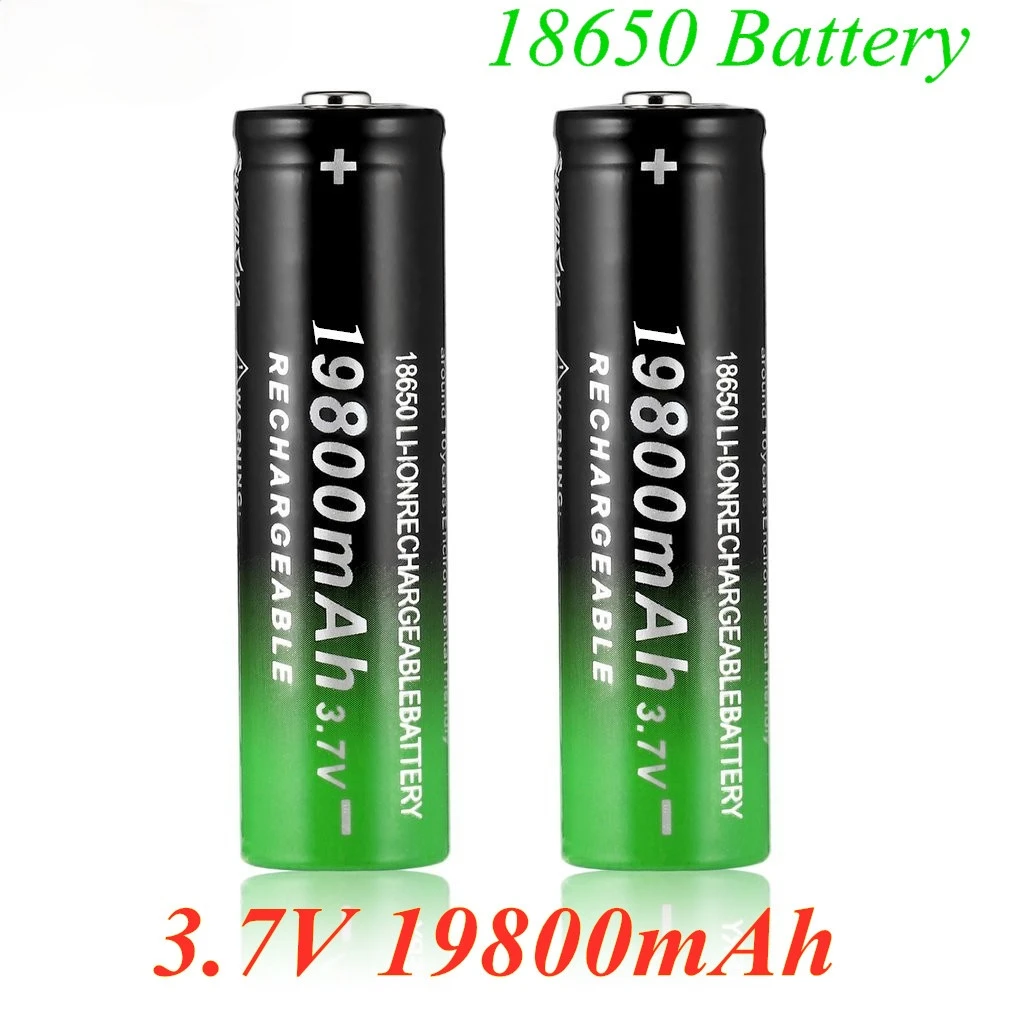 Nuova batteria 18650 3,7V 19800 mAh batera ricaricabile de li-ion para linterna LED Caliente Nueva de Alta Calidad