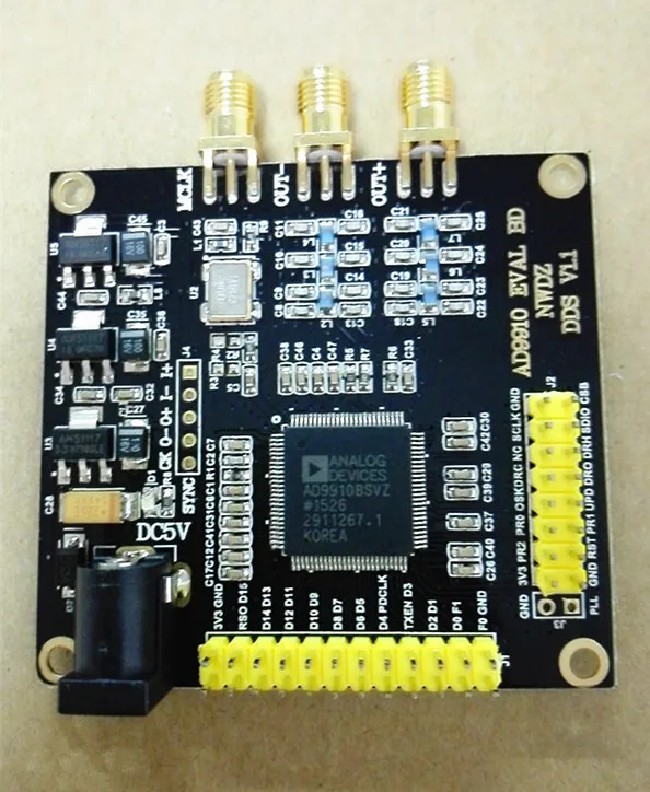 AD9910 1G Sampling DDS 420Mz Signal Generator, Programmable Phase and Amplitude, Ultra-high Flatness