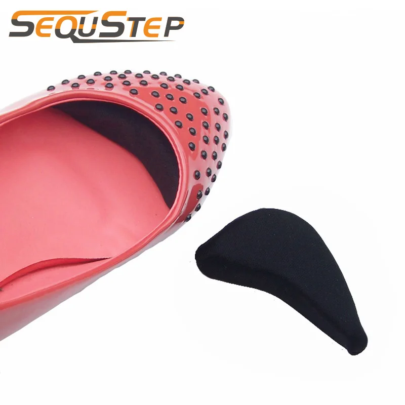 Woman Shoes Adjuster Inserts Toe Protector Size Adjust Sponge Toe Cap Thickening Breathable Sweat Absorbing Forefoot Pad