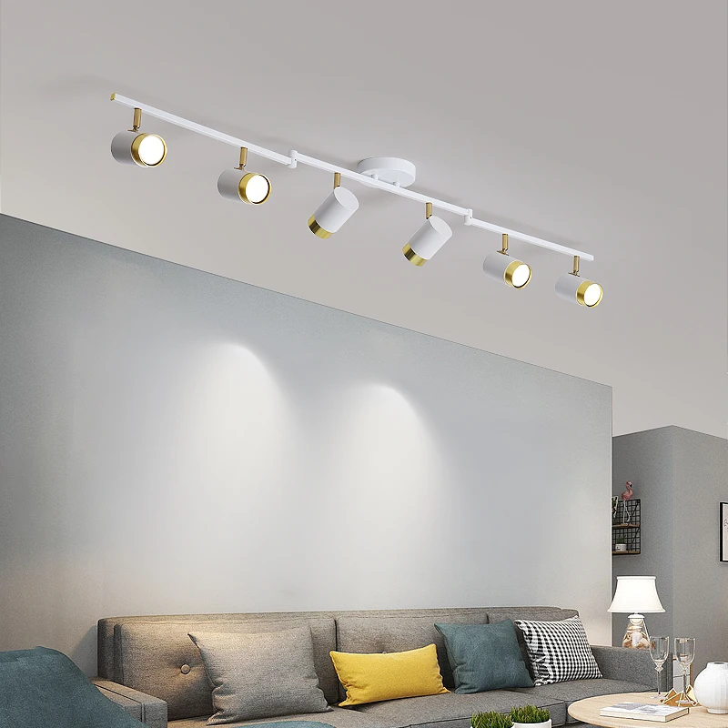 Spot lumineux led pour le plafond, éclairage d'intérieur, luminaire décoratif de plafond, montage en surface, idéal pour un salon ou une chambre à coucher