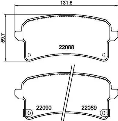 (1pair/kit) Front / Rear Brake pads set for Chinese HAVAL H8 H9 SUV Auto car motor parts