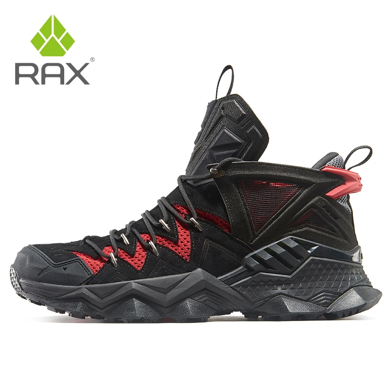 Rax Leather Hiking Shoes Men Waterproof Outdoor Climbing Camping Hunting Boots Trekking Sneakers Tactical boot Sport Antle Shoes