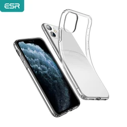 ESR Case for iPhone 13 12 11 Pro Max Soft TPU Case for iPhone SE 3/2 2022 2020 8 7 Clear Case for iPhone 12 Mini X XS Max XR