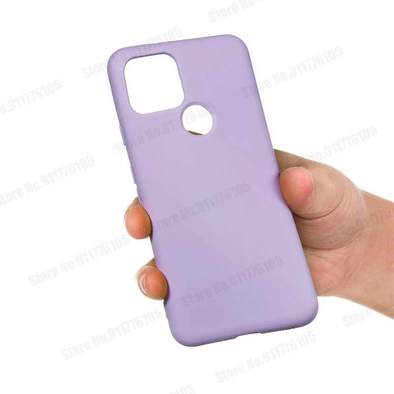 Liquid Silicone Phone Case For Google Pixel 5A 4A 5 4 3 5XL 4XL Candy Color Matte Protection Cloth Lining Shockproof Back Cover