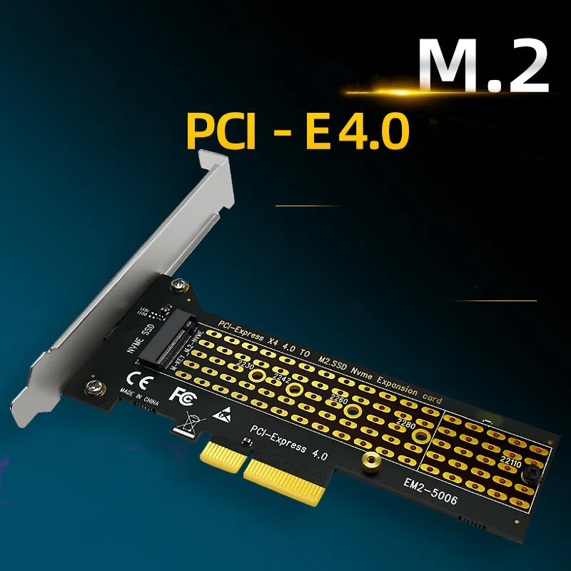 M.2 nvme ssd para pcie 4.0 adaptador riser cartão 64gb ssd pci express x4 adaptador para desktop pci-e gen4 velocidade total para mineração chia