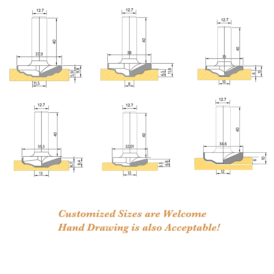 Diamond Carving Router Bit PCD Engraving Bit Milling Cutter Used in CNC Machine For Wood MDF Wardrobe Kitchen Cabinet Furniture