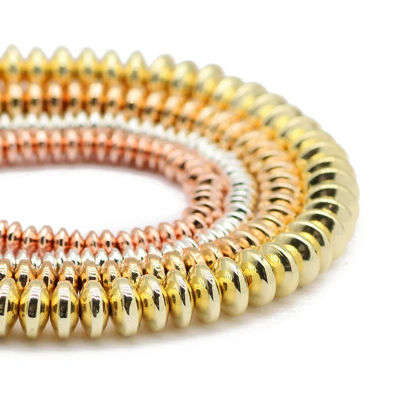 Flache Hämattit-Kugeln in Roségold – Meine Erfahrung mit den perfekten Spacern für selbstgemachte Schmuckstücke