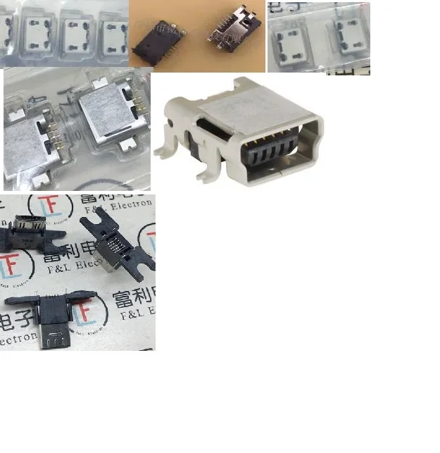 5PCS  USB connector  ZX62D1-B-5PA(30)  ZX62WRD-B-5PC    ZX80-B-5SA    UX60SD-MB-5S55     13794483202