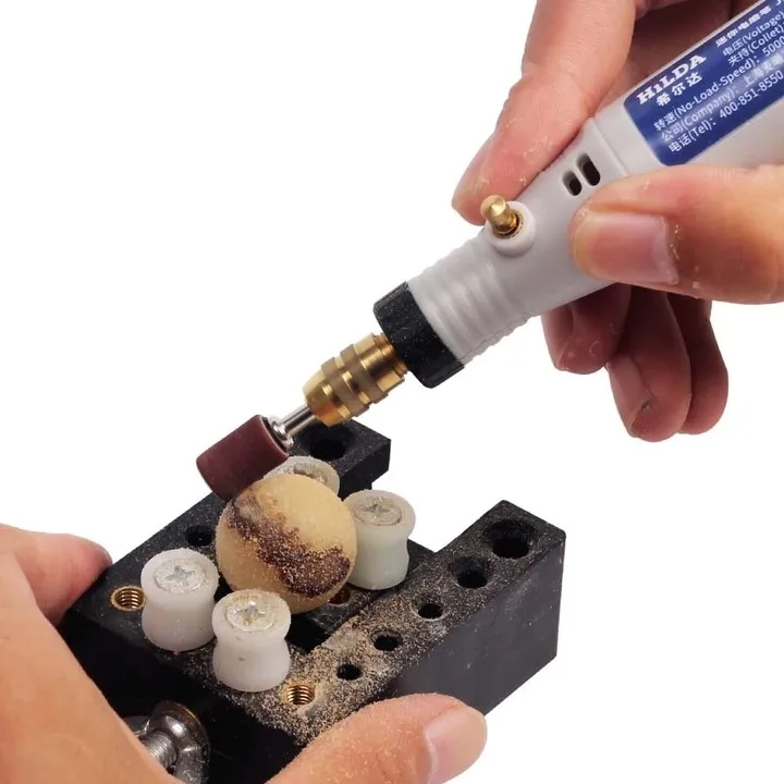 Imagem -03 - Multifunções Mini Caneta de Gravura com Conjunto de Acessórios de Moagem Ferramenta Rotativa Mini Broca Ferramentas 18v