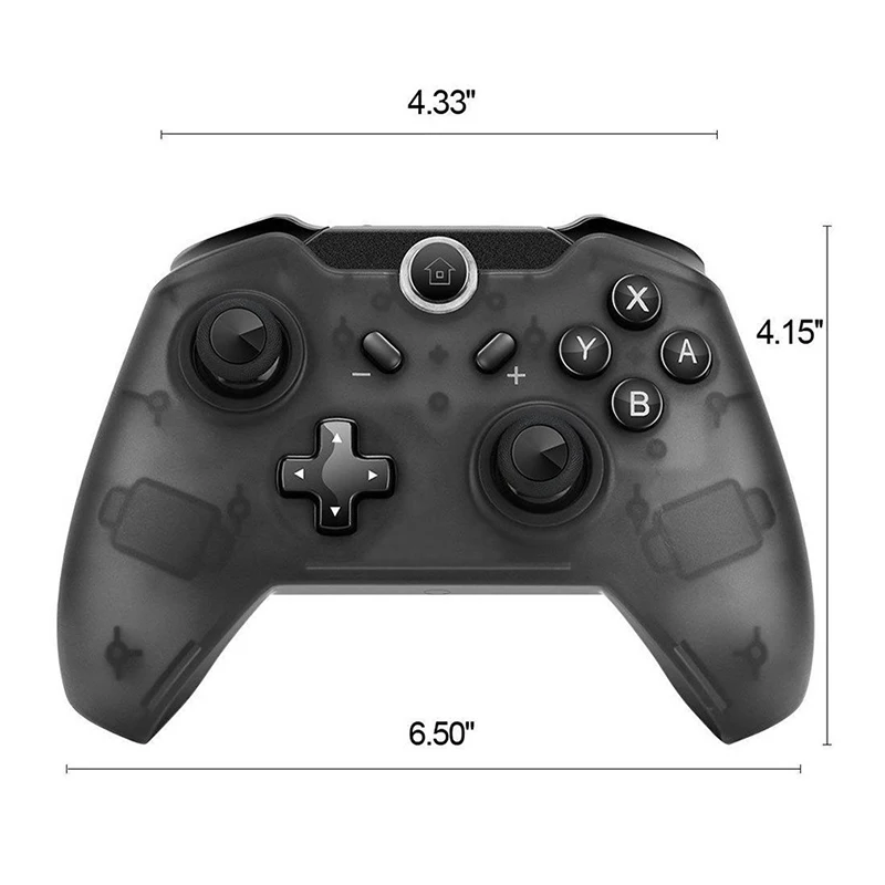 Joystick Controller 2.4ghz Fashionable Wireless bluetooth-compatible Portable For Switch Lite Game Handle Black