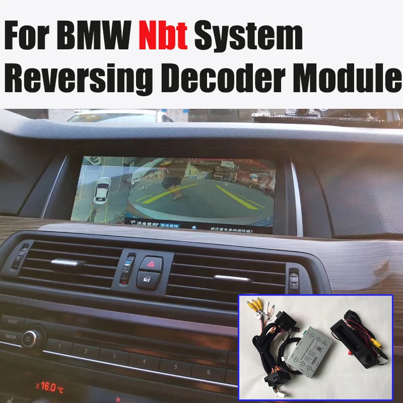 For bmw nbt system Reverse decoder module f10 f20 f30 f31 f34 f35 f15 f25 f56 reversing image car camera interface 2011-2018