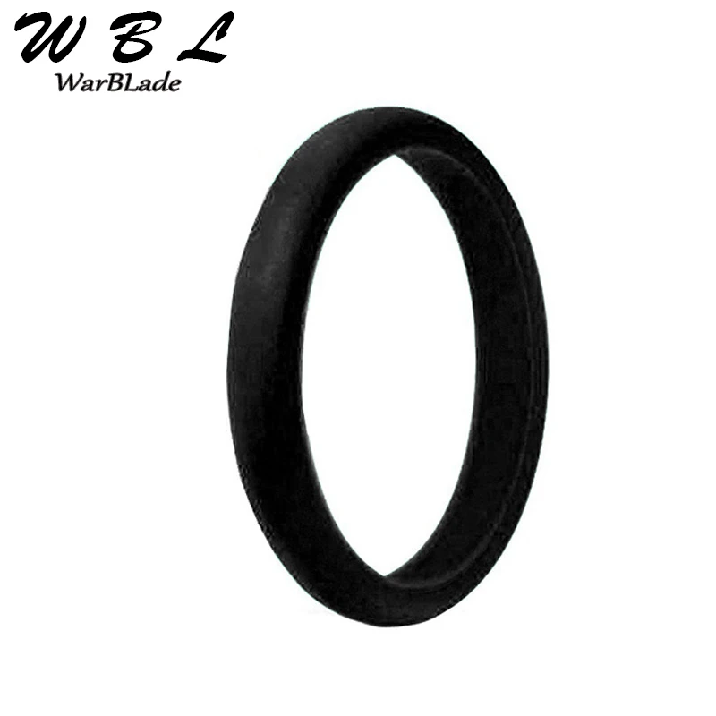 2019 New Hypoallergenic Crossfit Flexible Sports Silicone Finger Ring For Women Wedding Rings 2.7mm Food Grade FDA Silicone Ring