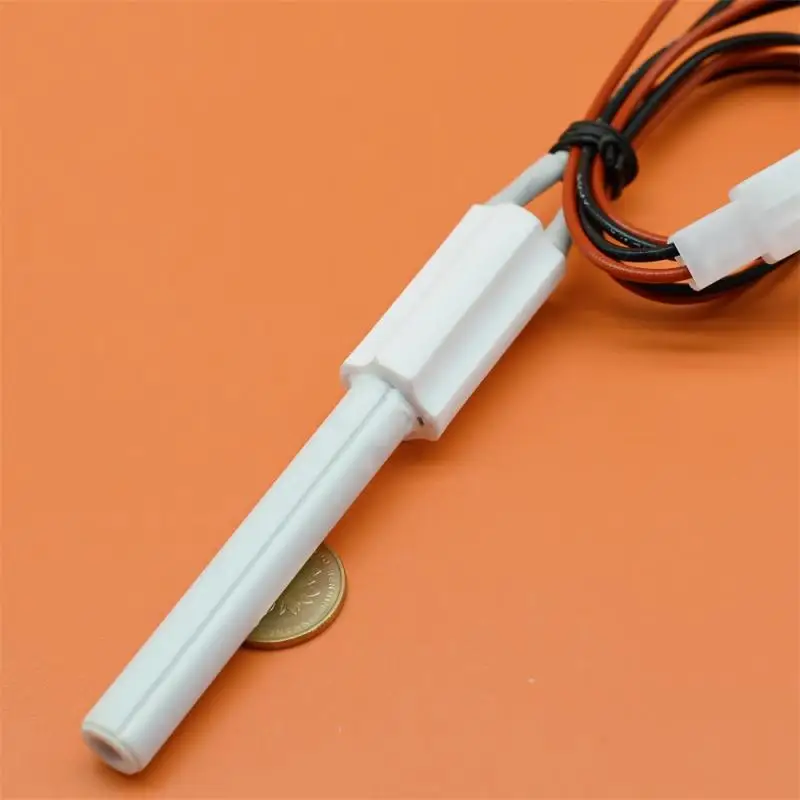 1Pcs Ceramic Igniter MCH Ceramic Heating Tube Ignition Rod Biomass Particle Igniter Electric Heating Tube