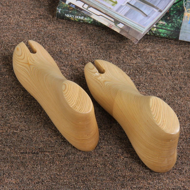 Retro Seamless Foot Model Shoes Mold Solid Wood Men And Women Socks Mannequin Hot Sale